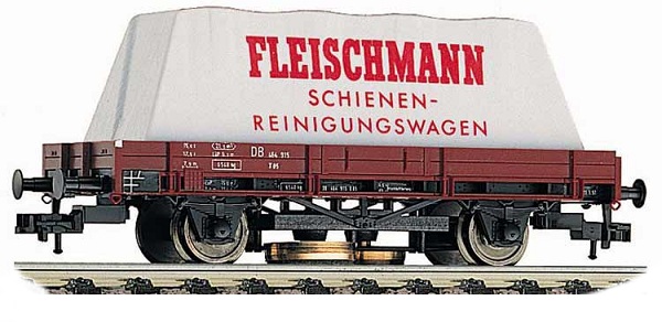Fleischmann 5568: Платформа для чистки рельс