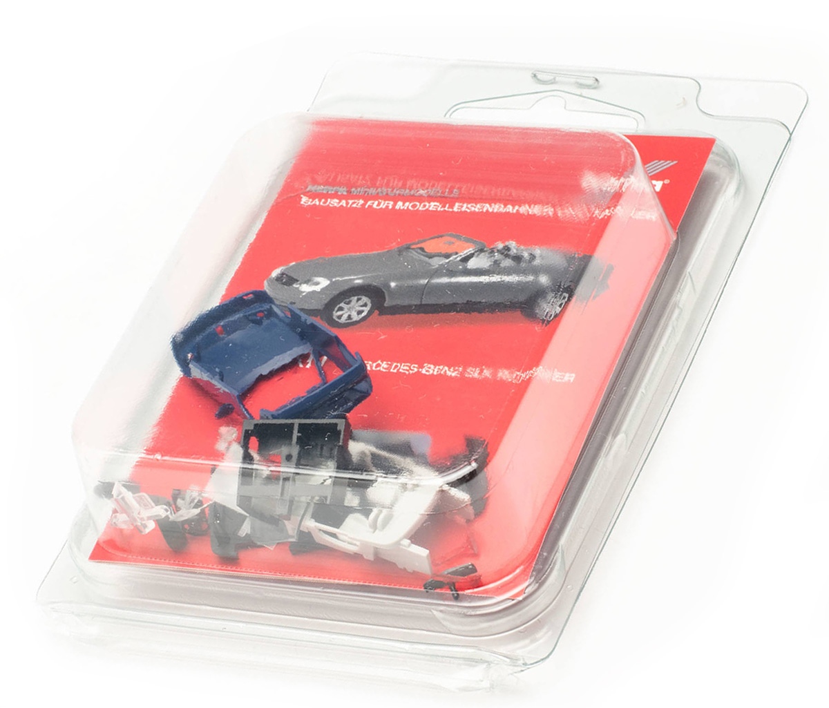 Herpa 012188-007: MB SLK Roadster синий