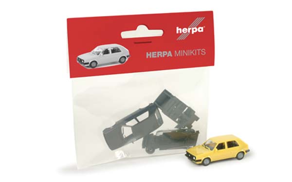 Herpa 012195W: VW Golf II 4-doors white