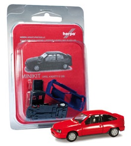 Herpa 012423-002: Opel Kadet E red