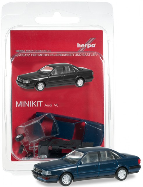 Herpa 012775: Audi V8 sinine