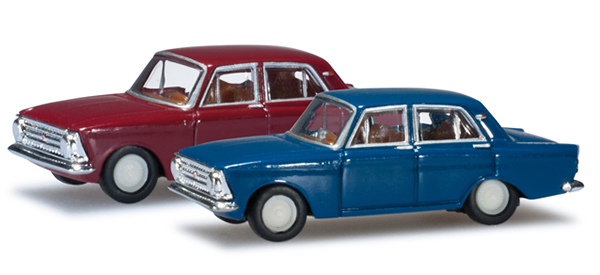 Herpa 065733: Moskvich 408 2 tk