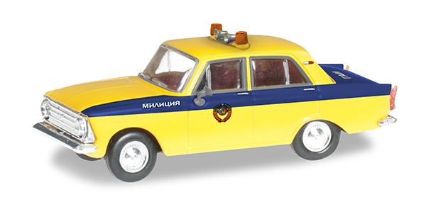 Herpa 091725: Moskwitsch 408 Police USSR