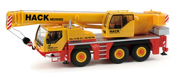 Herpa 157483: Liebherr LTM 1045, autokraan, Hack Autokrane