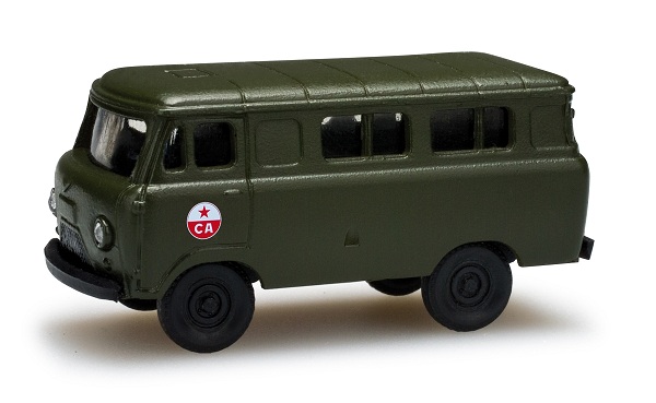 Herpa 743792: UAZ 452 sõjaväeline CCCP