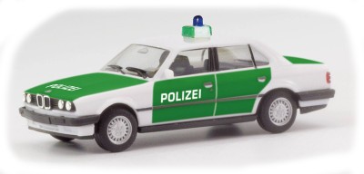Herpa 097055: BMW 323i (E30) Polizei