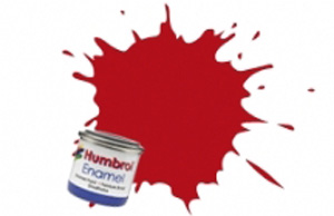 Humbrol 153: Красная Маркировочная Матовая Эмаль, Insignia Red