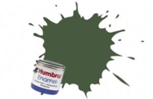 Humbrol 155: Olive Drab Matt Enamel