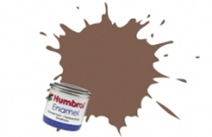 Humbrol 186: Brown Matt Enamel