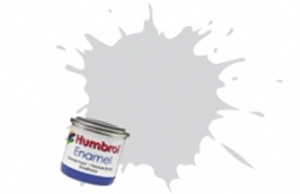 Humbrol 196: Light Gray Satin Enamel