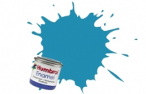 Humbrol 48: Средиземноморская Синяя Глянцевая Эмаль, Mediterranean Blue