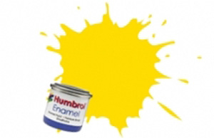 Humbrol 69: Желтая Глянцевая Эмаль, Yellow