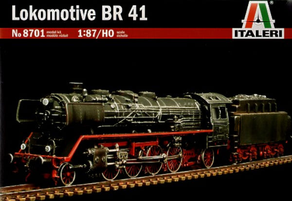Italeri 8701: Steam Engine BR 41