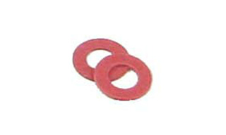 Kadee 208: Red insulated fiber washer