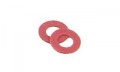 Kadee 208: Red insulated fiber washer