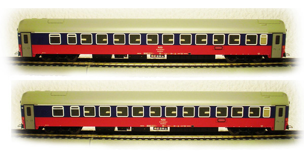 LS Models 48011: Passenger car WLABmee Set RZD