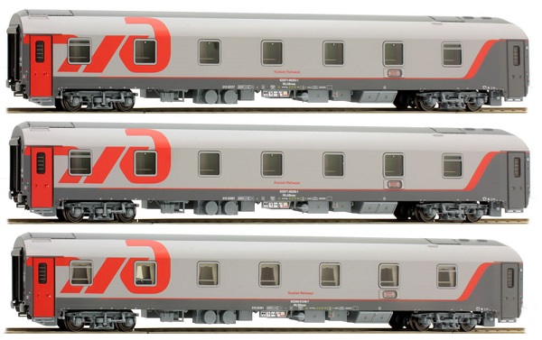 LS Models 48030: Passenger cars Set RZD Moscow-Nice