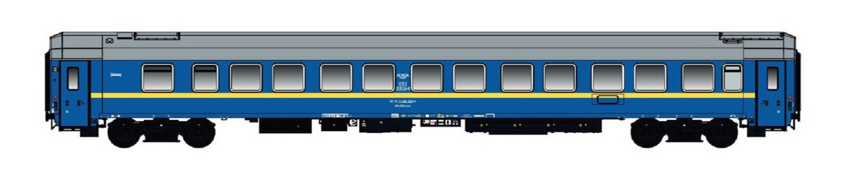 LS Models 48212: Пассажирский вагон WLABmee УЗ