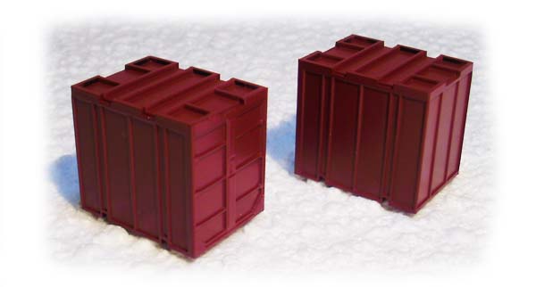 Miniaturmodelle 000102: 2-unit set Container UUК-5