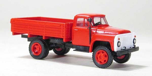 Miniaturmodelle 033345: GAZ-52 open side, red