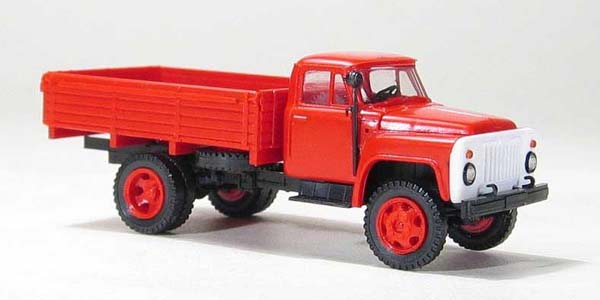 Miniaturmodelle 033345: GAZ-52 Lahtine veoauto, punane