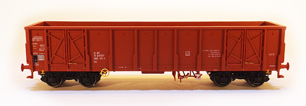 Albert Modell 596002: Открытый грузовой вагон Eas