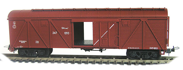 Konka 260: Box car 64 t, 106 m3 Nr 247-1203