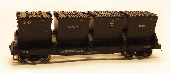 Modela 87005-01: Bitumen car Typ 17-494