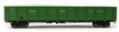 Modela 87036-11: Открытый грузовой вагон для перевозки щепы тип 12-764