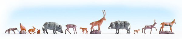 Noch 15745: Wild Animals,12 pcs