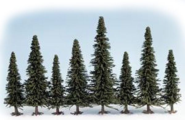 Noch 26320: 25 Model Fir Trees, 60-150