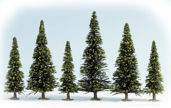 Noch 26325: 25 Model Spruce Trees, 60-150