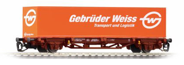 Piko 47712: Cars for 'Gebr.Weiss' container Lgs579 with load