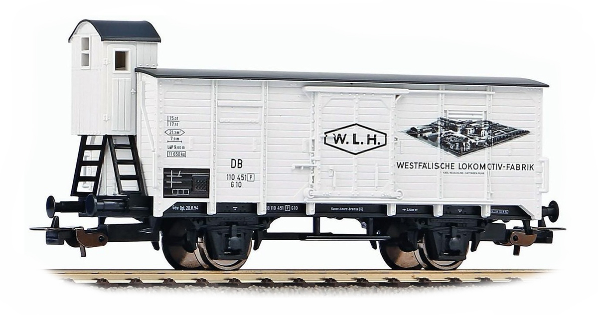 Piko 54736: Kastvagun Westfälische Lokomotivfabrik Reuschling G10