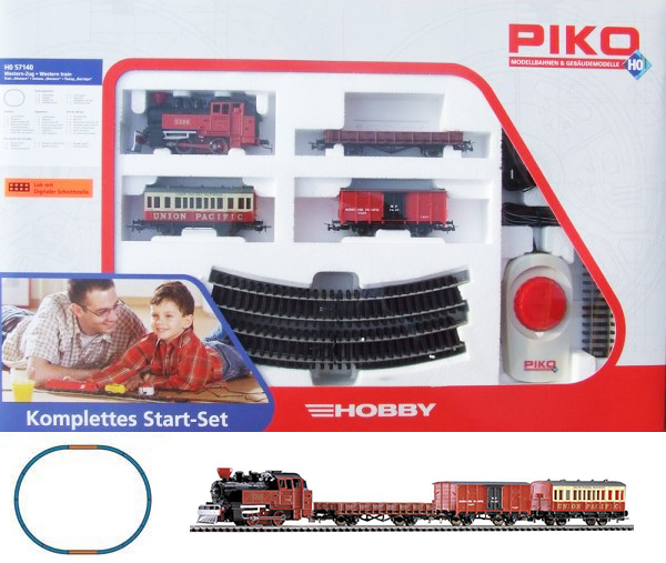 Piko 57140: Western Steam Freight Starter Set