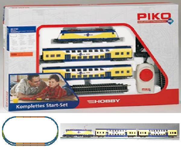 Piko 57181: Starter set Passenger train Metronom, Electriclokomotive BR ME146 Piko 57181: Starter set Passenger train Metronom, Electriclokomotive BR ME146