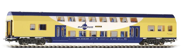 Piko 57602: Passenger Cars Bilevel Cab cars Metronom