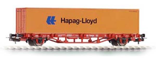 Piko 57700: Контейнеровоз Lgs 579 с контейнерами 'Hapag Lloyd'