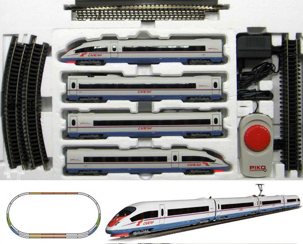 Piko 96987: Starter set Fasttrain 'Sapsan'