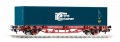 Piko 57773: Konteinervagun koos konteineriga 'Transcontainer' Typ Lgs579