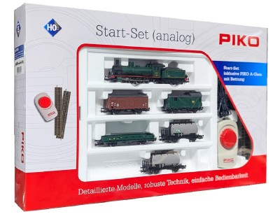 Piko 97942: Стартовый набор Грузовой поезд, Паровоз G7