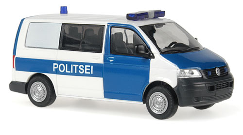 Rietze 51787: VOLKSWAGEN T5 Transporter Eesti politseiauto