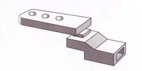 Rietze 85502: NEM 362 coupler adapter Rietze 85502: NEM 362 coupler adapter