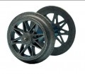 Roco 40190: Wheel set Spoked with forked axle