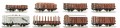 Roco 44002: Freight cars, 8 pcs