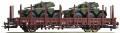 Roco 67480: Heavy lorry Ks with two tanks Saladin