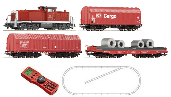 Roco 41346: Starter set Diesel Engine BR 294 DB AG