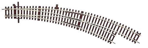 Roco 42471: Right curved turnout R5/R6 Roco Line