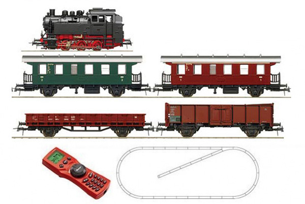 Roco 51244: Starter Set, Steam locomotive BR 80 – train models online store
