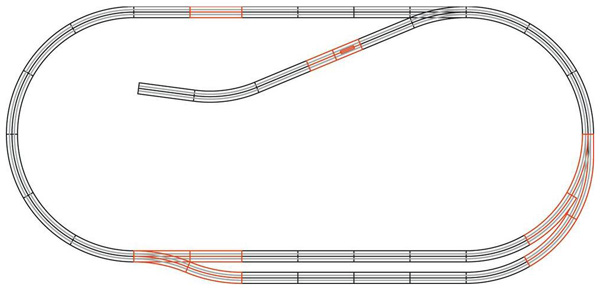 Roco 61102: Track set С geoLine